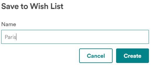 Airbnb Tip: Use the Wish Lists to Save Your Favorites