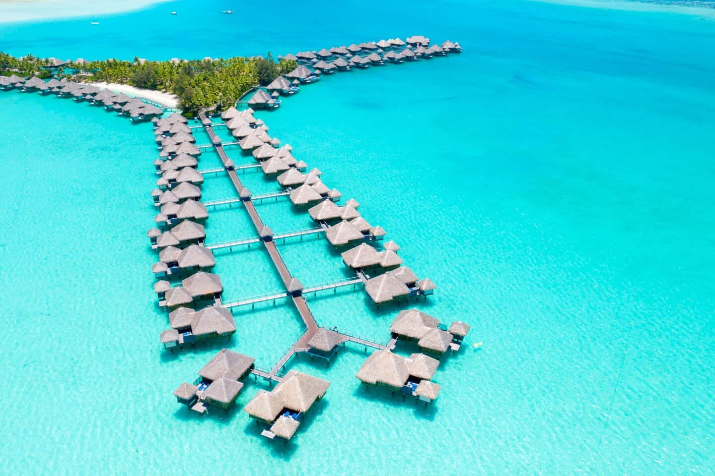 Image of overwater bungalows