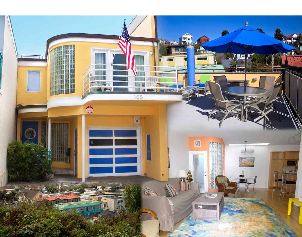 Image of Airbnb rental in Santa Cruz California