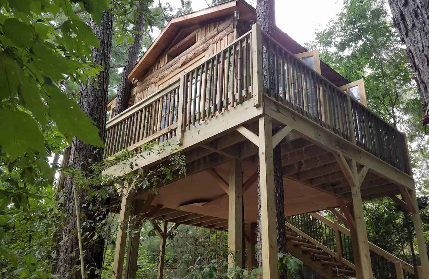 Image of treehouse rental in Georgia