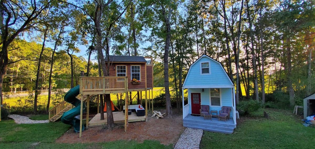 Image of treehouse rental in South Carolina