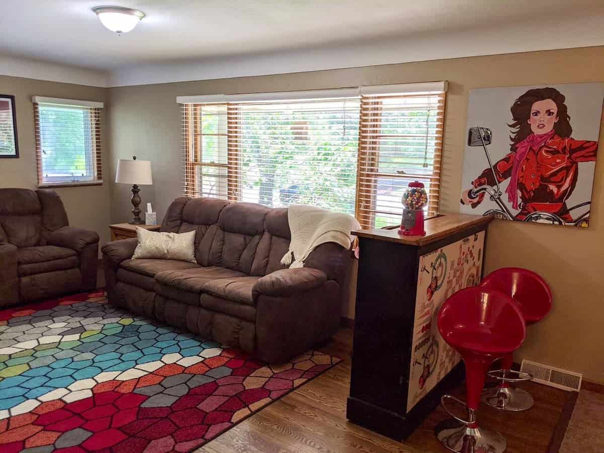 Image of Airbnb rental in Cedar Rapids, Iowa