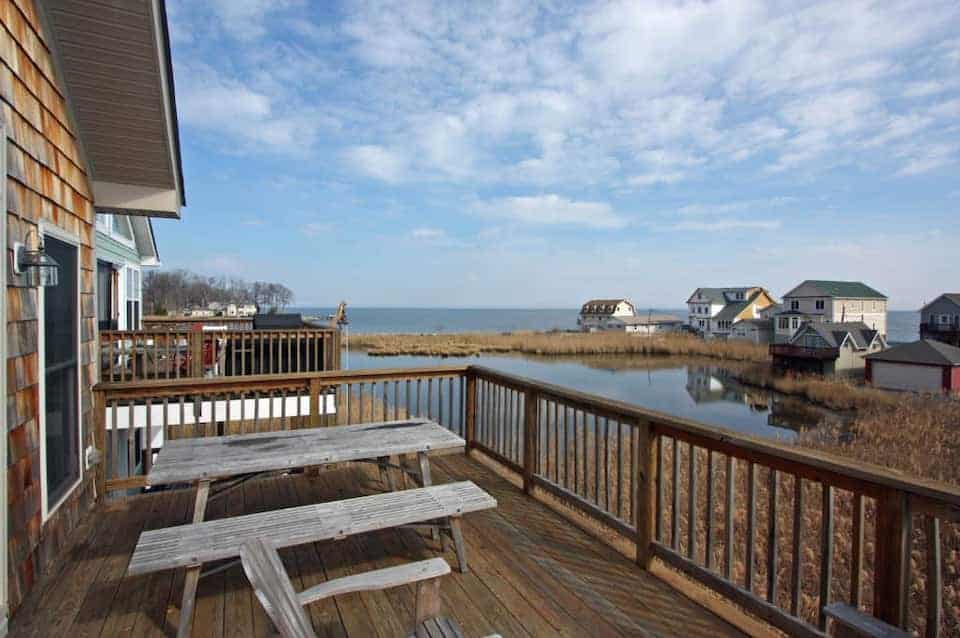 Image of beachfront rental in Maryland