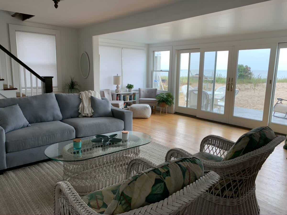 Image of beachfront rental in Connecticut