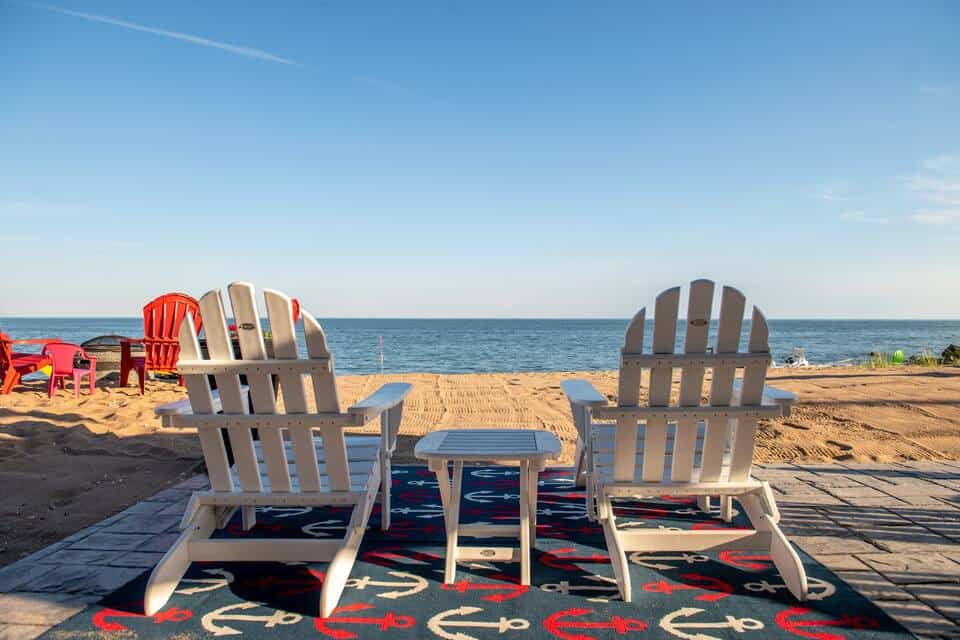 Image of beachfront rental in Connecticut