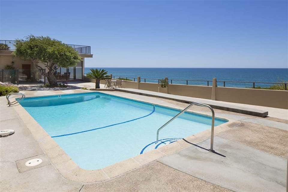Image of beachfront rental in California