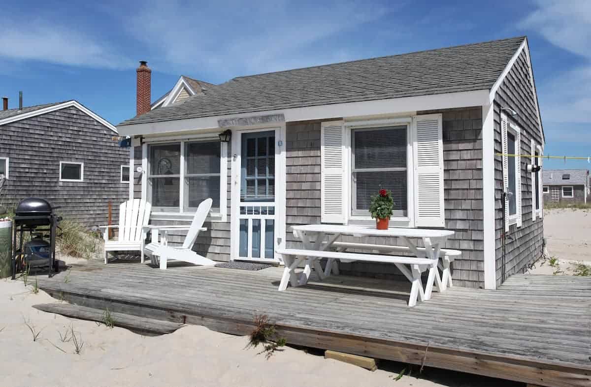 Image of beachfront rental in Massachusetts