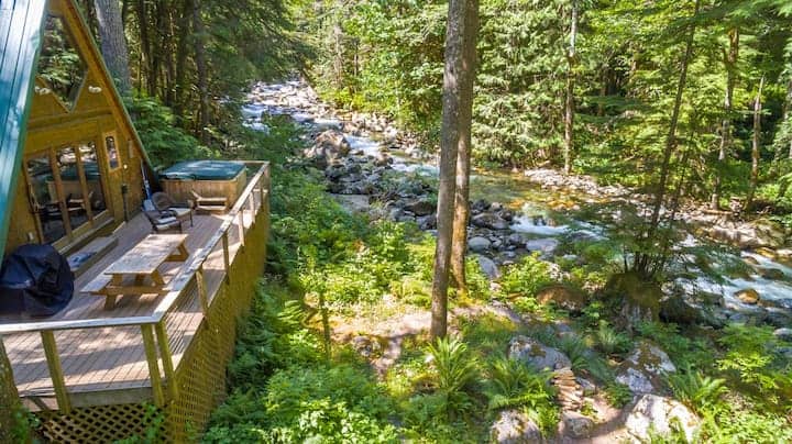 Image of cabin rental in Washington