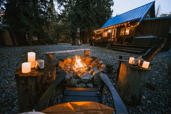 Image of cabin rental in Washington