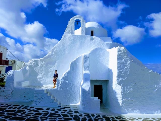 church on Mykonos island