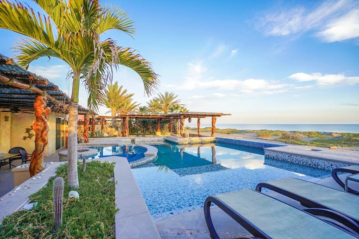 Image of beachfront rental in Baja California