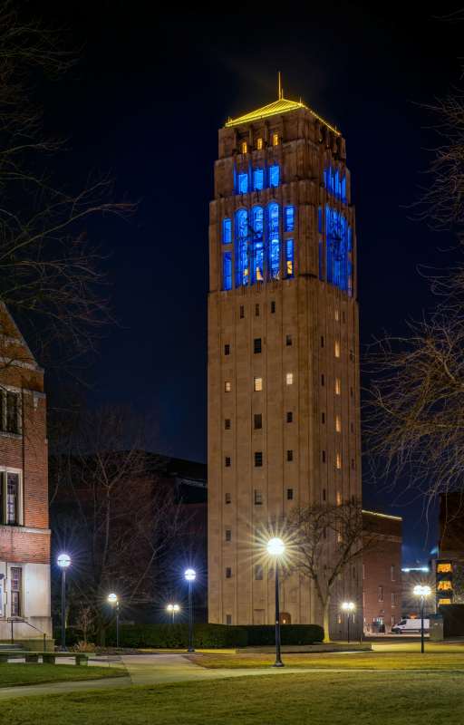 Burton Memorial Tower, Bell Tower, Ann Arbor, Michigan, University of Michigan diag.